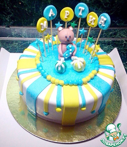 Торт на годик