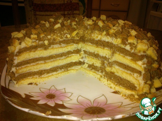 Торт "День и ночь"