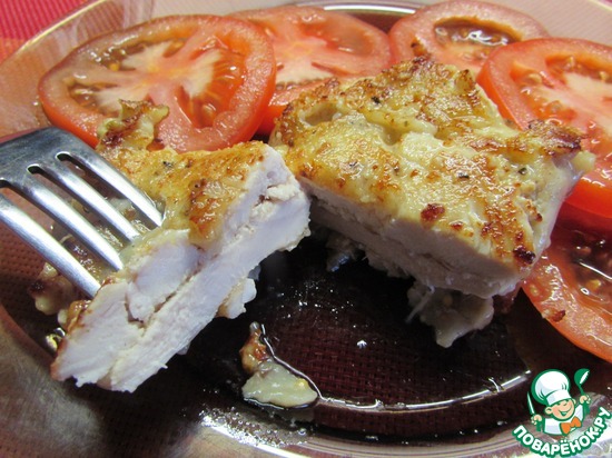 Куриное филе в горчичном кляре по рецепту larik_malasha