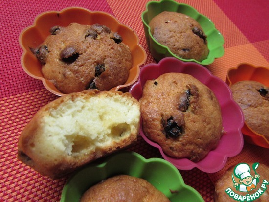 Нежные кексы на сыворотке по рецепту ПантерРрочка https://www.povarenok.ru/recipes/show/91112/