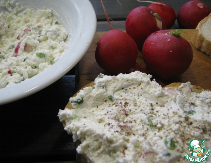 Сметанный соус с редисом и зеленым луком — рецепт с фото пошагово