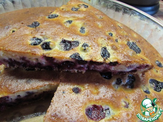 Пирог с черной смородиной по рецепту Moravanka https://www.povarenok.ru/recipes/show/110148/