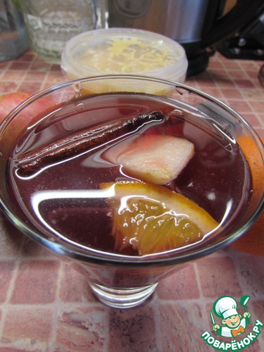 Глинтвейн по рецепту balobanova nv https://www.povarenok.ru/recipes/show/117961/