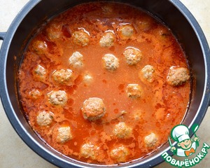 Итальянские мясные тефтели в томатном соусе рецепт с фото пошагово