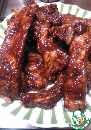 глазированные ребрешки от лялича