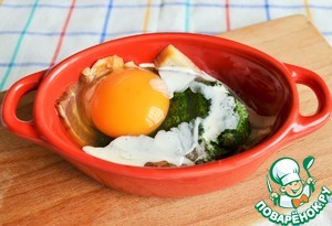 Яйца по-флорентийски в духовке (кетодиета) рецепт | Гранд кулинар