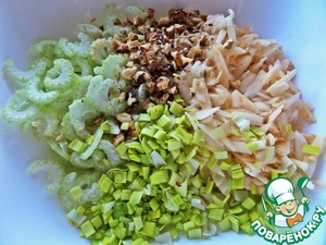 Салаты с сельдереем, яблоком и сыром: праздничные рецепты – ПроОвощи.ру