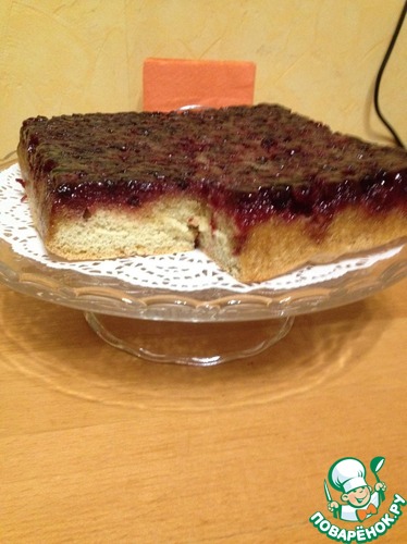 Клюквенный пирог