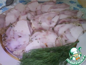 Куриная ветчина "Дачница" – кулинарный рецепт