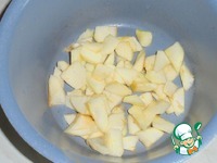 Яблочно-заварной пудинг ингредиенты