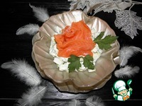 Салат из огурцов с красной рыбой ингредиенты