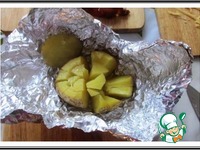 Запеченный картофель с сыром, беконом и чесноком ингредиенты