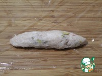 Рыбные колбаски со сливочно-пряным рисом ингредиенты