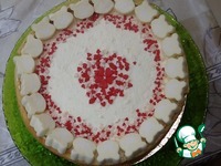 Торт-суфле "Клубничное сердце" ингредиенты