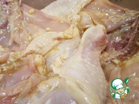 Окорочка цыплёнка в шашлычном маринаде ингредиенты
