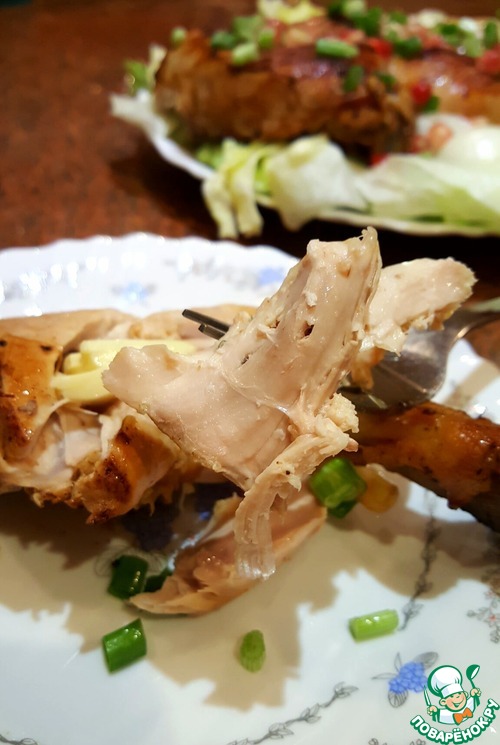 Рецепт Окорочка цыплёнка в шашлычном маринаде