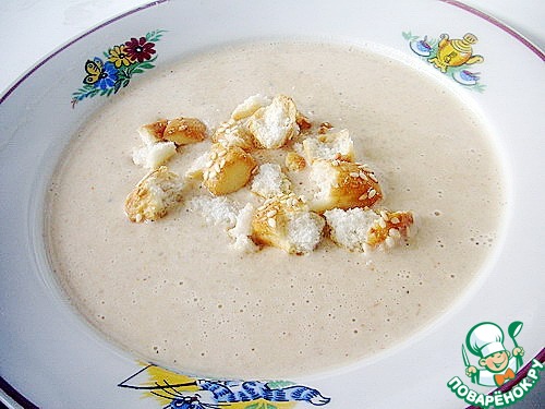 Рецепт Луково-сырный суп-пюре