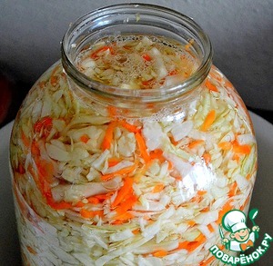 The most simple and delicious sauerkraut