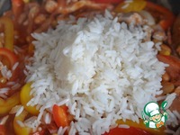 Тёплый рисовый салат в мексиканском стиле ингредиенты