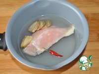 Китайская битая курица "Бань-Бань" ингредиенты