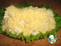 Куриный салат с ананасами капустой "Петушок" ингредиенты