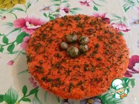 Cлоеный салат с грибами "Лисичка" ингредиенты