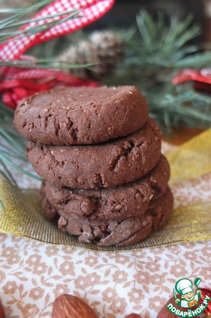 Рецепт Хрустящее шоколадное печенье