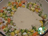 Салат с кукурузой и ветчиной ингредиенты