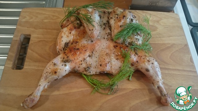 Рецепт Имбирный цыпленок