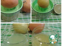 Апельсиново-лимонный сироп ингредиенты