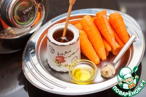 Морковь в меду, пошаговый рецепт, фото, ингредиенты - ТатьянаS