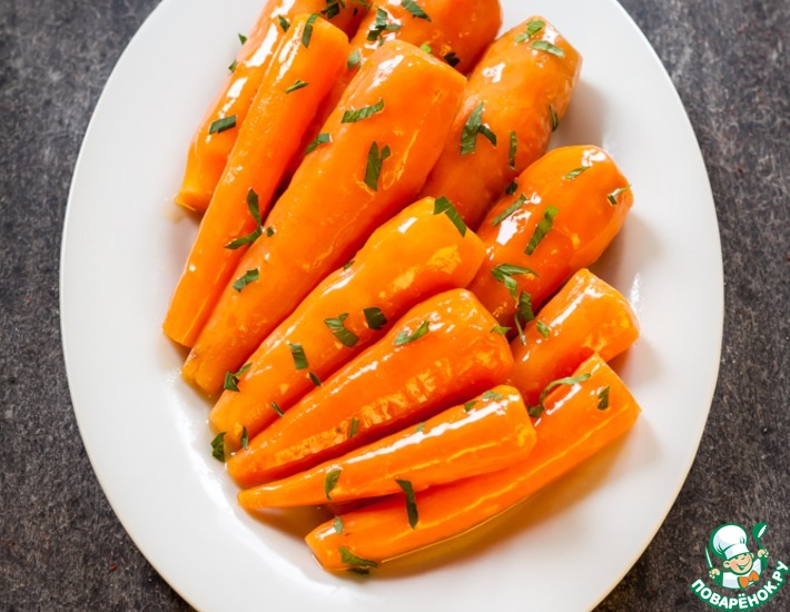 Рецепт: Медовая морковь