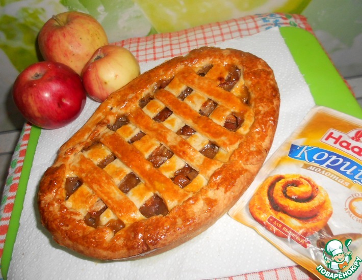 Рецепт: Голландский яблочный пирог