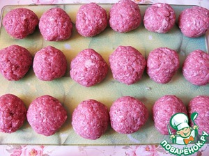 Тефтели по-датски ингредиенты Тефтели по-датски ингредиенты