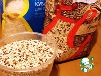 Молочная рисовая каша с киноа ингредиенты
