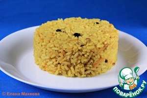 Цитрусовый рис, пошаговый рецепт на 720 ккал, фото, ингредиенты - Talyca