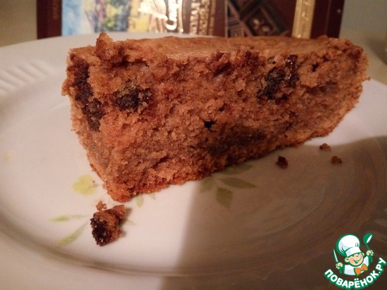 Шоколадный манник с шоколадной начинкой "Шокоман"