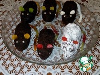 Пирожные "Хэллоуинские мышки" ингредиенты