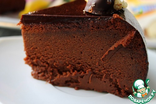 Рецепт Шоколадный влажный торт