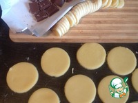 Песочное печенье с бананом и шоколадом ингредиенты
