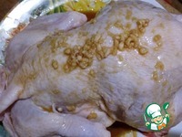 Курица, фаршированная айвой ингредиенты