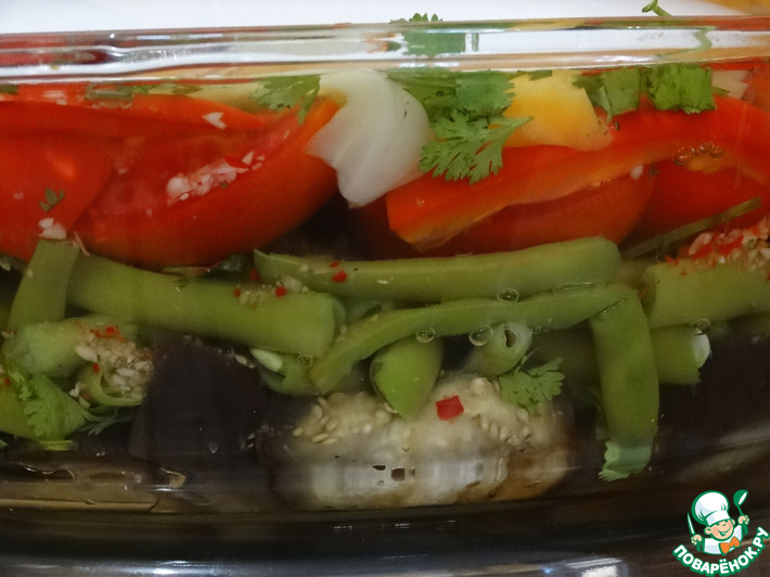 Сбор и консервация овощей