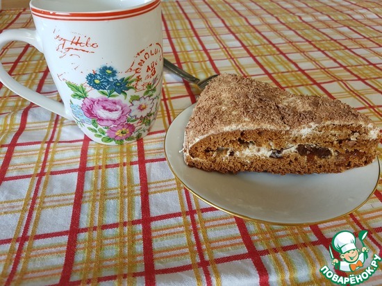 Торт-медовик "Быстрый" по рецепту поварёнка alarm clock