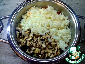 Щи с квашеной капустой и грибами – кулинарный рецепт