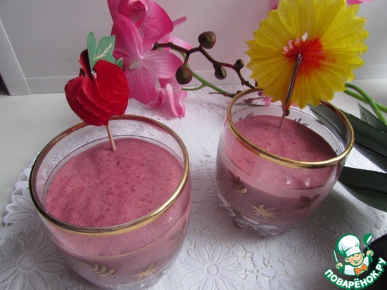 Смузи с овсяными хлопьями по рецепту a-lesa https://www.povarenok.ru/recipes/show/64419/