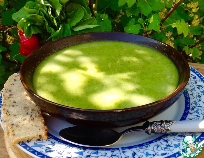 Луковый суп с капустой и лимоном – кулинарный рецепт