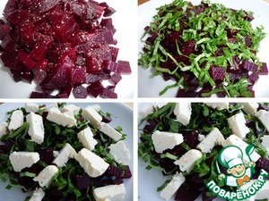 Салат из свеклы с фетой – кулинарный рецепт