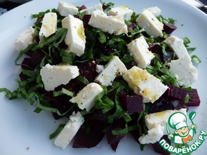 Салат из свеклы с фетой – кулинарный рецепт