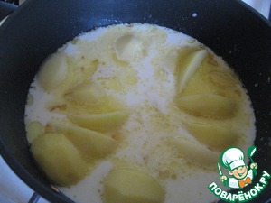 Картофель в молоке – кулинарный рецепт