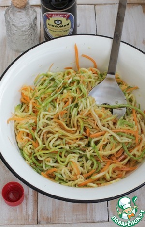 Кабачки по-корейски - 5 самых вкусных рецептов быстрого приготовления с фото пошагово